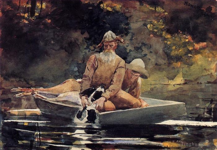 Winslow Homer Andere Malerei - Nach der Jagd