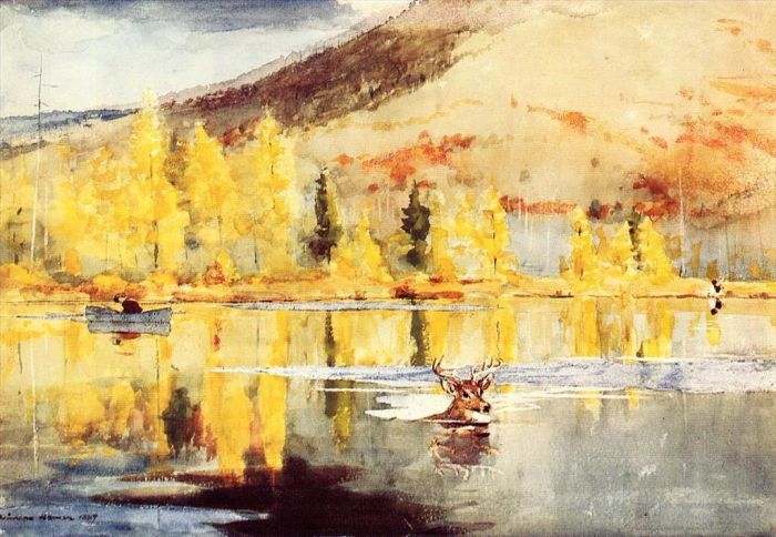 Winslow Homer Andere Malerei - Ein Oktobertag