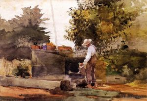 Winslow Homer Werk - Am Brunnen