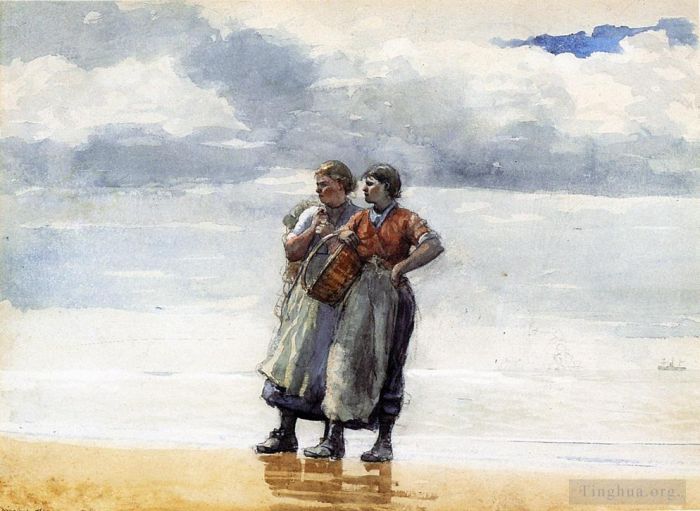 Winslow Homer Andere Malerei - Töchter des Meeres