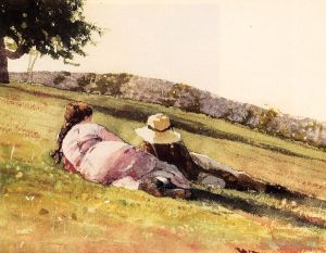 Winslow Homer Werk - Auf dem Hügel