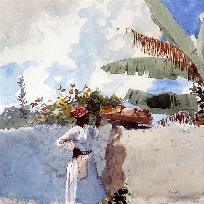Winslow Homer Andere Malerei - Ausruhen