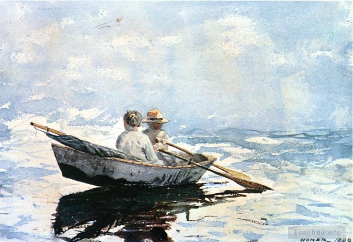 Winslow Homer Andere Malerei - Ruderboot