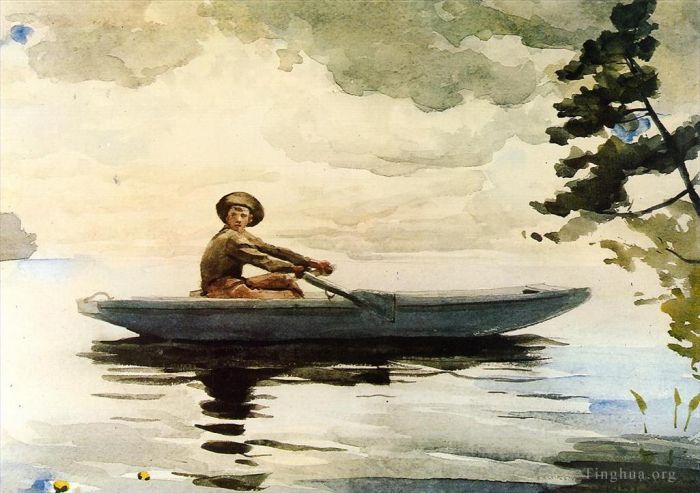Winslow Homer Andere Malerei - Der Bootsmann