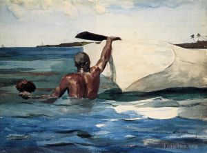 Winslow Homer Werk - Der Schwammtaucher