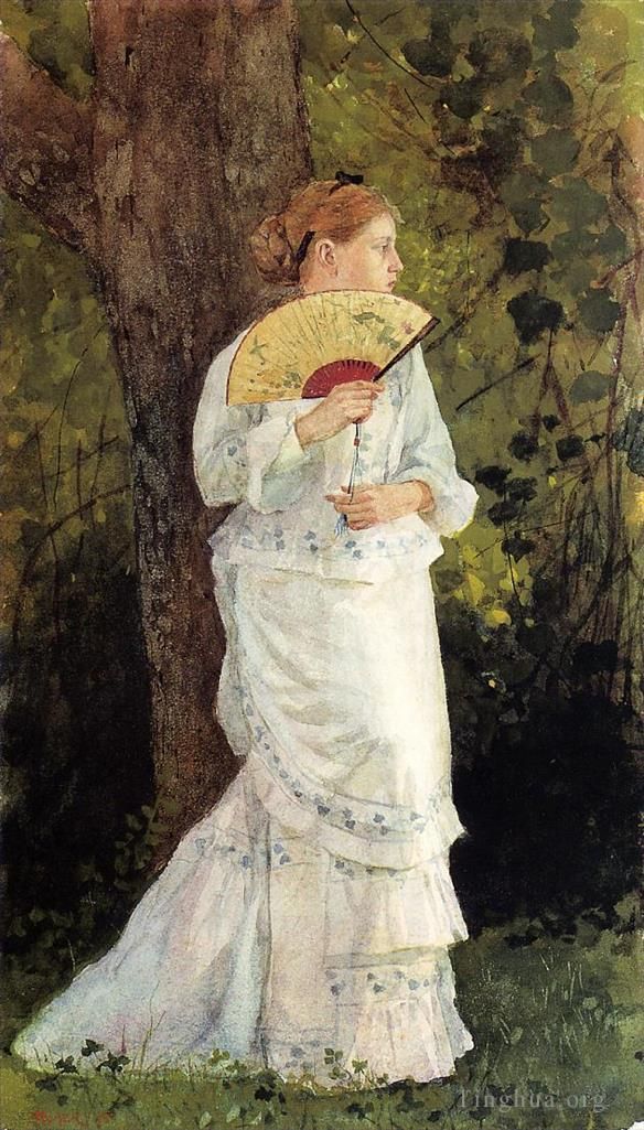 Winslow Homer Andere Malerei - Der Trysting-Platz