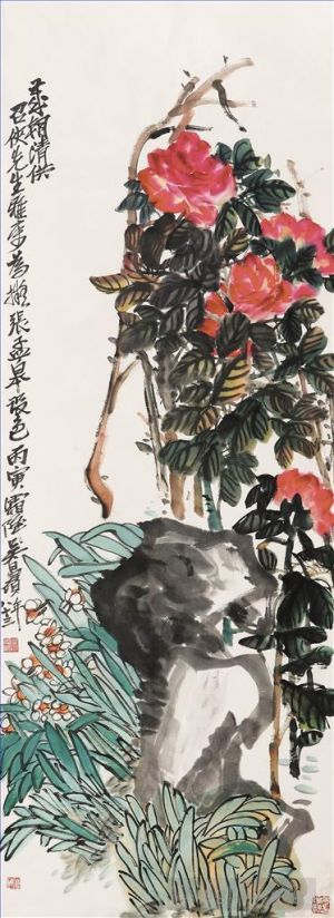 Wu Changshuo Werk - Jahrelang