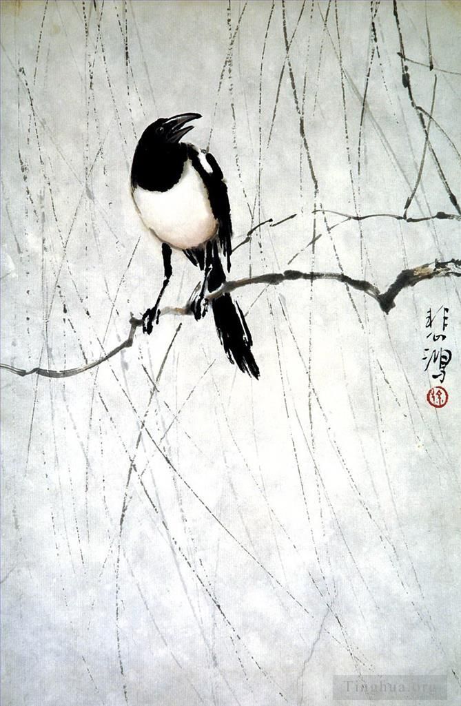 Xu Beihong Chinesische Kunst - Vogel