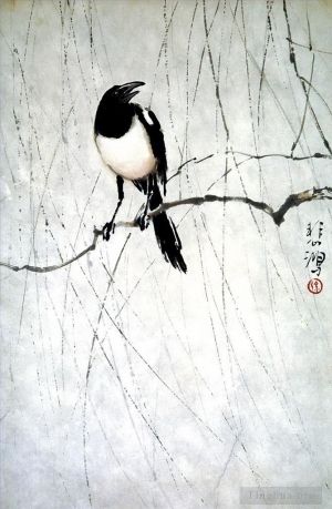 Xu Beihong Werk - Vogel