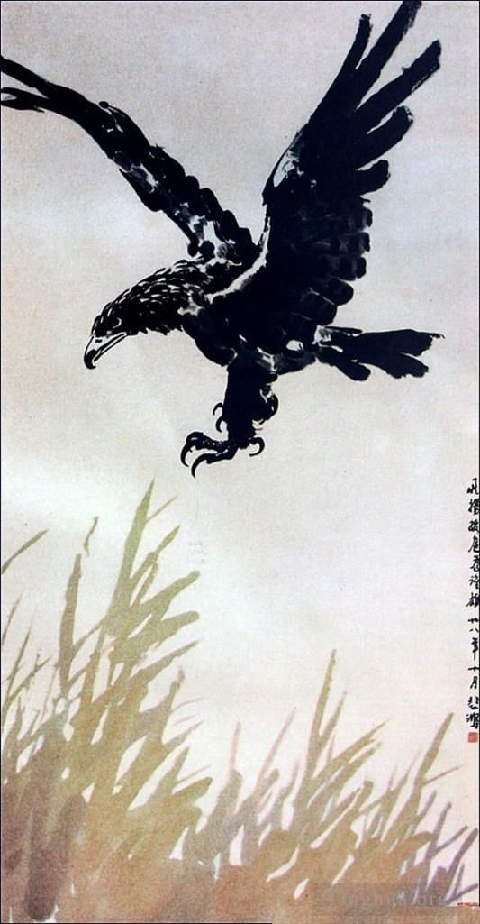Xu Beihong Chinesische Kunst - Fliegender Adler