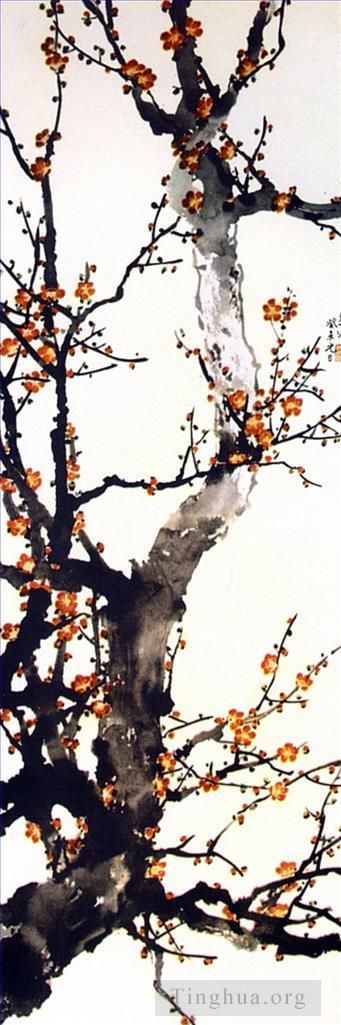 Xu Beihong Chinesische Kunst - Pflaumenblüte