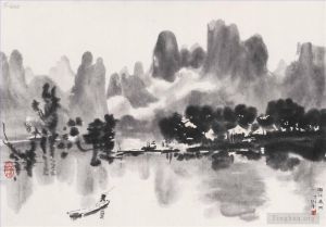 Xu Beihong Werk - Flussszenen