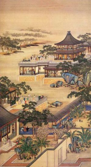 Zhang Zeduan Werk - Entlang des Flussufers