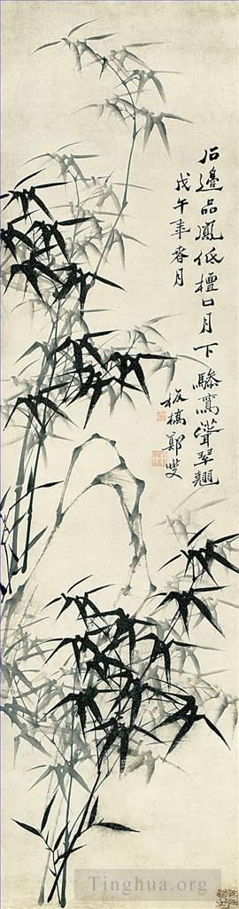Zheng Xie Chinesische Kunst - Chinesischer Bambus 6